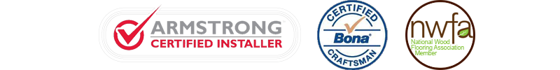 Armstrong certified Installer, Bona Certified Installer, NWFA Wood Flooring Installer, Sand & Finisher We are Armstrong certified Installer, Bona Certified Installer, NWFA Wood Flooring Installer, Sand & Finisher