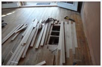 Repair damaged Wood Flooring